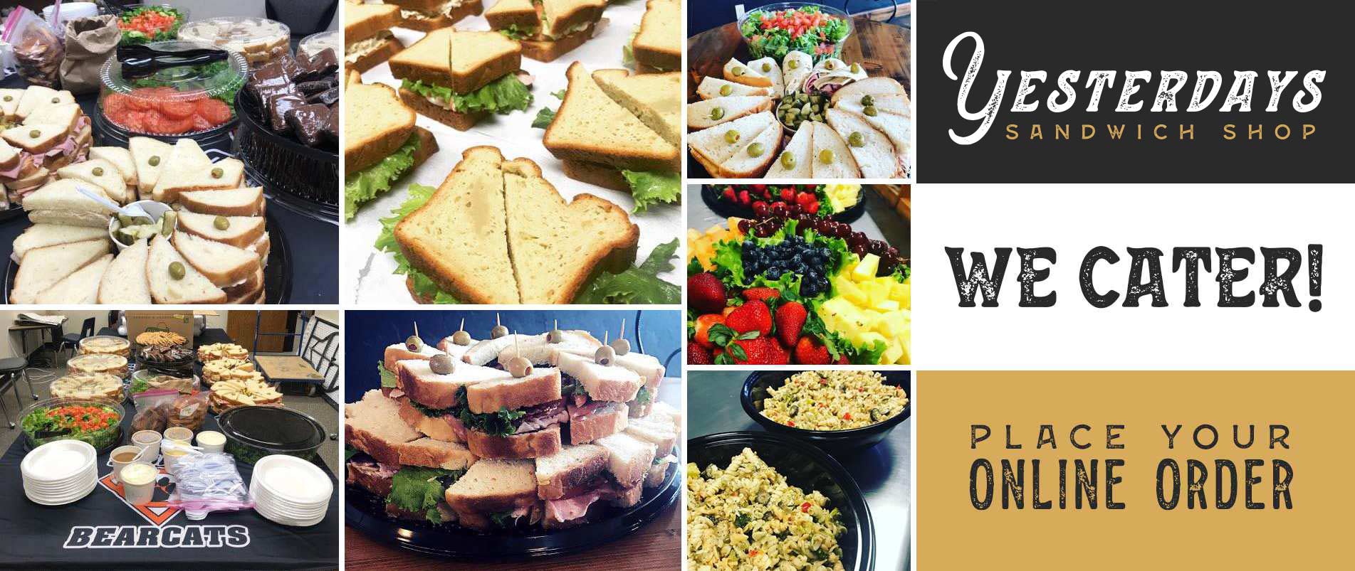 Place your catering order online